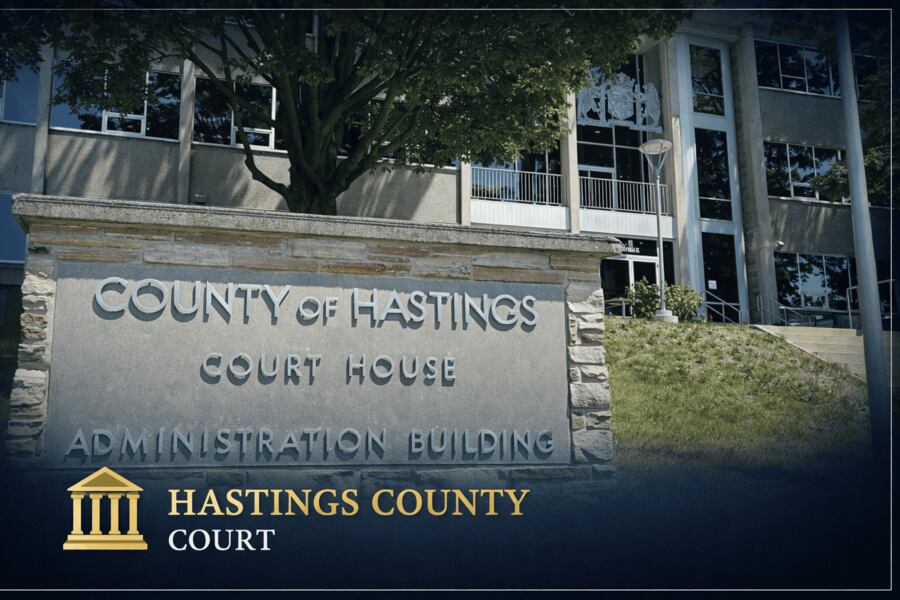 Belleville – Hastings provincial offences court