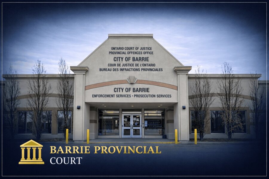 Barrie courthouse
