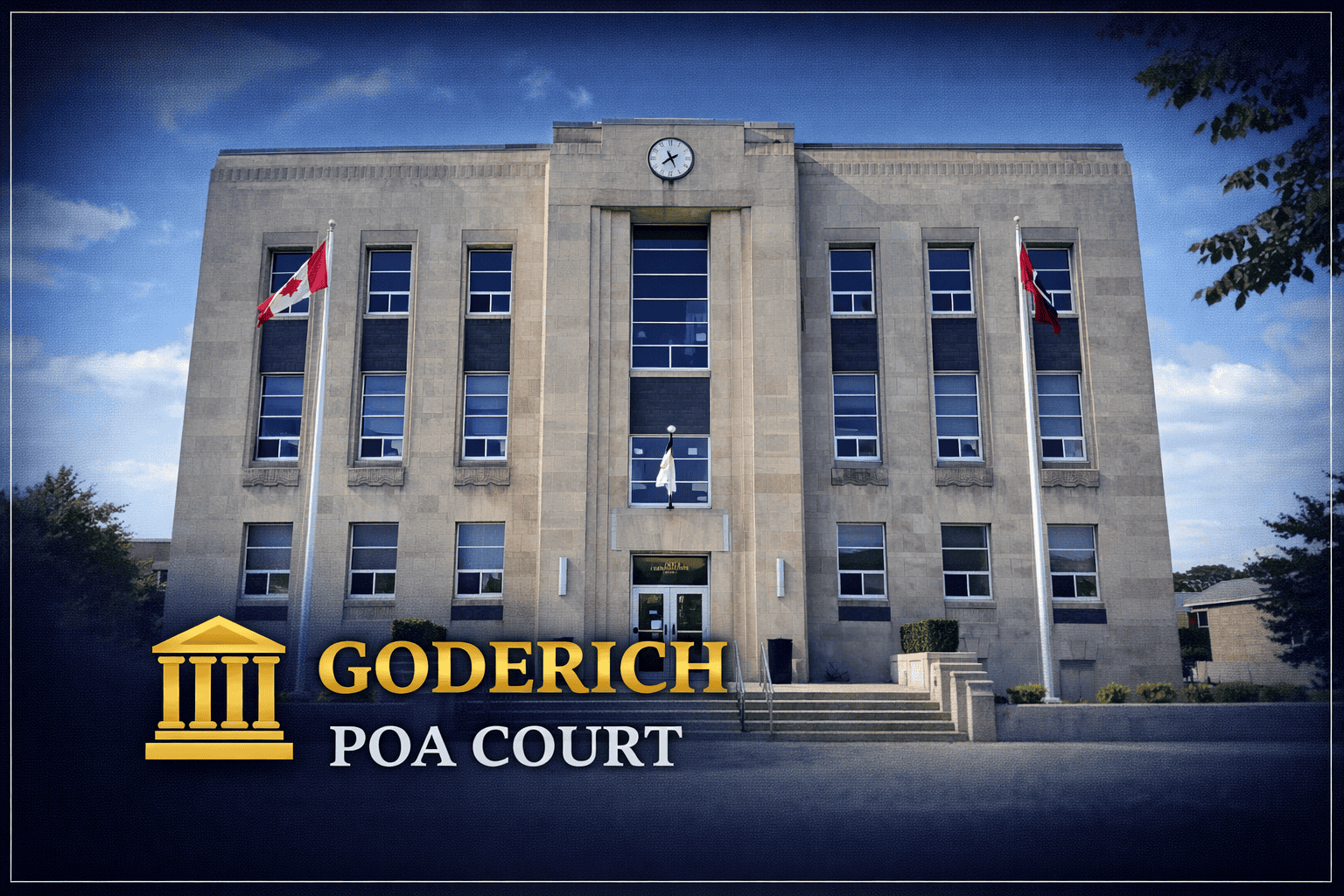 Goderich – Huron County provincial offences court