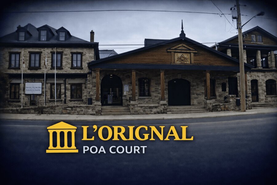 L'Orignal – Prescott Russell courthouse